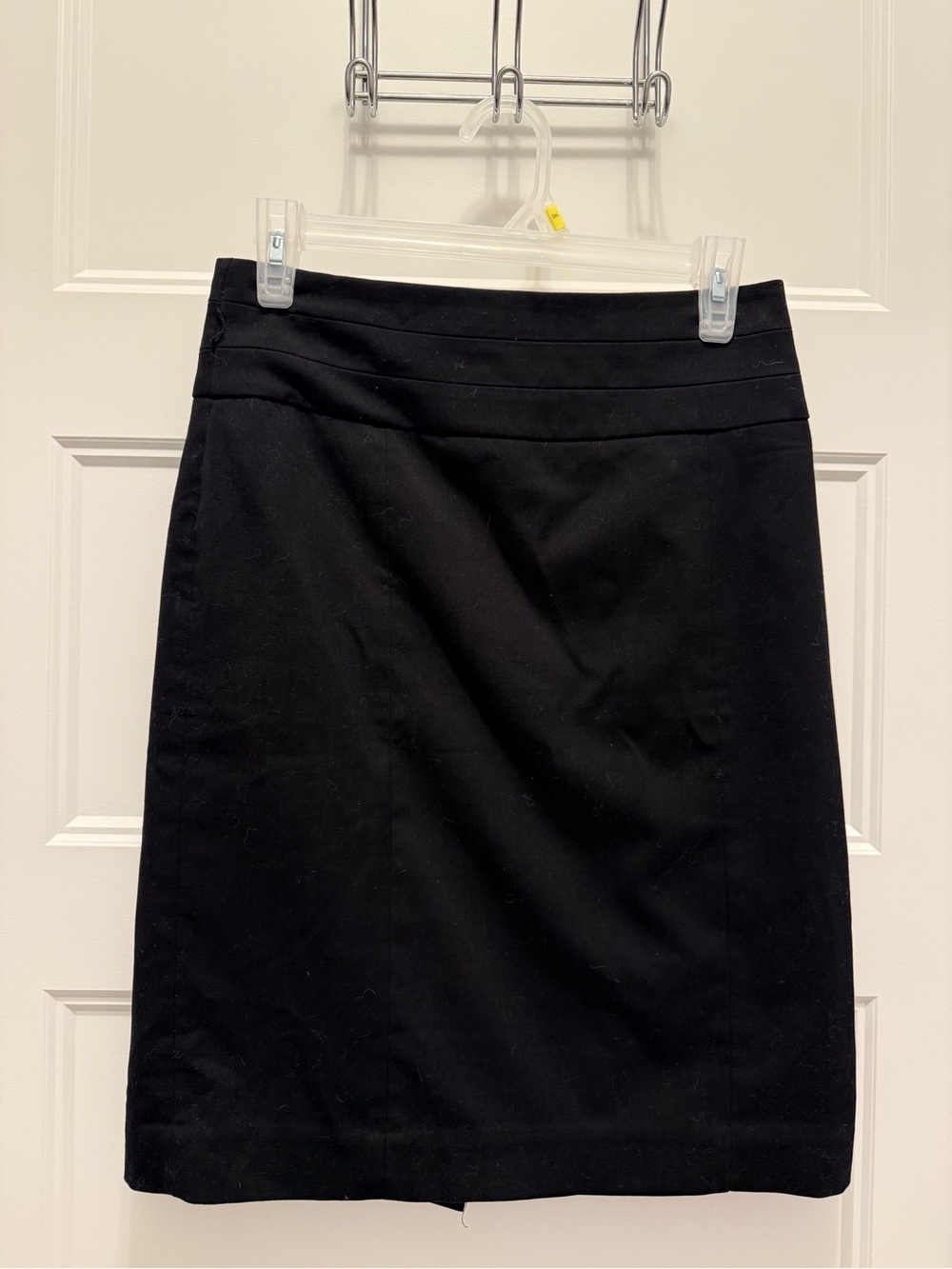 H&M Black Classic Pencil Skirt Fully Lined Size